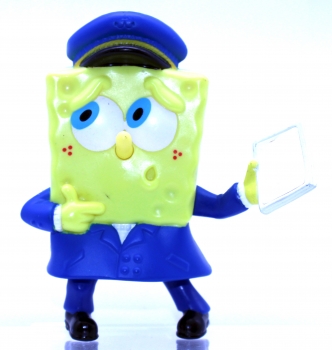 Spongebob Squarepants als Postbote Spielfigur von Burger King